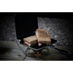 Тостер cо столовым набором Ridge Monkey Deep Fill Sandwich Toaster Black Edition Standart 1шт