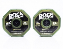 Поводковий матеріал в оболонці Ridge Monkey Rock Bottom Tungsten Coated Semi Stiff Camo Brown 25lb 10m 