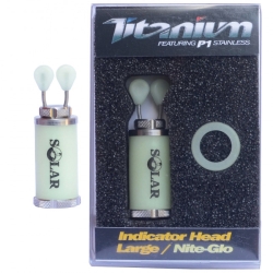 Головка свингера SOLAR Titanium Indicator Head Nite-Glo Large 1шт
