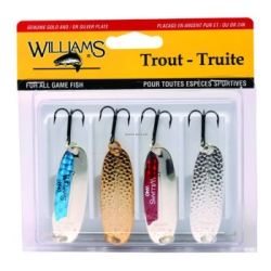 Набор блесен Williams Trout 4-Pack Williams Kit (4-TK-ASST)