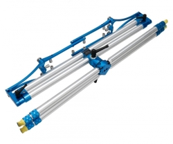 Род под Meccanica Vadese Nick 95 Revolution 4 Rod Satin and Blue Satin and Blue 4 rod 1шт