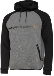 Реглан Savage Gear Tec-Foam Hoodie M к:dark grey melange 