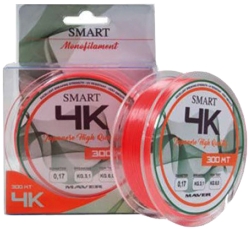 Леска Smart 4K 300m 0.17mm 3.1kg