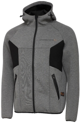 Реглан Savage Gear Tec-Foam Zip Hoodie L Dark Grey Melange