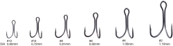 Двойник Varivas Nogales Zero Friction Double Hook №12 (6 шт/уп)