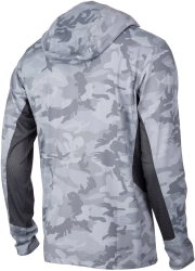 Реглан Pelagic Exo-Tech Hooded Fishing Shirt S Light Grey