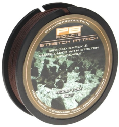 Шоклідер PB Products Stretch Attack Shockleader 10m (silt) 40lb 