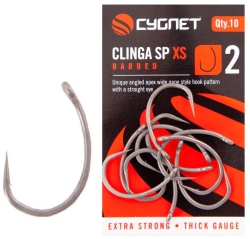 Крючок карповый Cygnet Clinga SP XS №6 (10шт/уп)