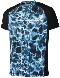 Футболка Savage Gear Marine UV T-Shirt XXL к:sea blue 