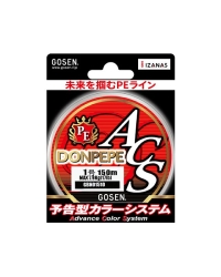 Шнур Gosen Donpepe ACS 150m PE0.4 8lb (арт.4168065)