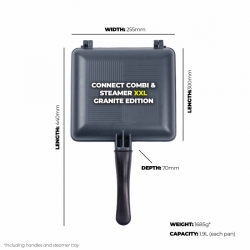 Тостер пароварка Ridge Monkey Connect Combi & Steamer Granite Edition XXL