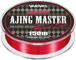 Леска Varivas Ajing Master Esther Red Eye 150m (красный) #0.25/0.083mm 1.42lb/0.644kg