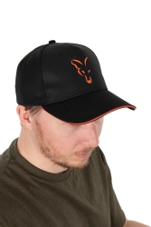 Кепка Fox Collection baseball Black and Orange