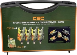 Набор сигнализаторов Carp Spirit 4X CSC Bite Alarms Camo 4+1
