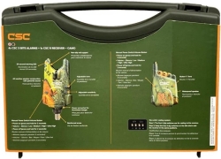 Набор сигнализаторов Carp Spirit 4X CSC Bite Alarms Camo 4+1