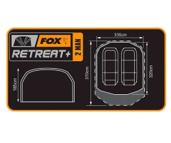Намет FOX Retreat+2 Man With Inner Dome