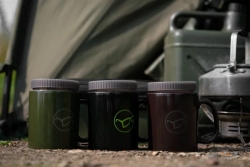 Кухоль керамічний Korda Mug Glasses Logo Burgundy 