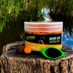Поп-ап Steg Soluble Pop Up Smoke Ball 8-10mm Garlic Almond 