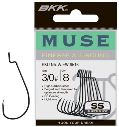 Гачок BKK Muse #1 (9 шт/уп) 