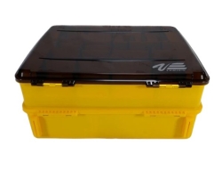 Коробка Meiho Versus VS-3080 Yellow Tackle Case