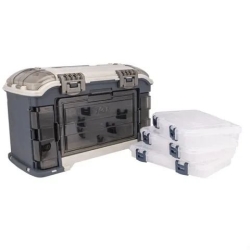 Ящик рыболовный Box Plano 728001 Angled System 3600 Blue/Silver