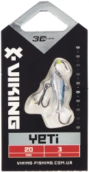 Балансир Viking Fishing Yeti Ice Jig 20mm 3.0g #11 Anchovy 