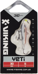 Балансир Viking Fishing Yeti Ice Jig 30mm 5.0g #12 Smoke Anchovy