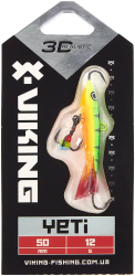 Балансир Viking Fishing Yeti Ice Jig 50mm 12.0g #4 Fire Perch 