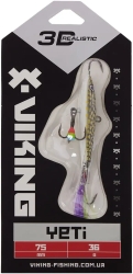 Балансир Viking Fishing Yeti Ice Jig 75mm 36.0g #13 Just Pike