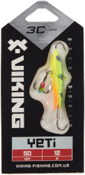 Балансир Viking Fishing Yeti Ice Jig 50mm 12.0g #5 Acid 