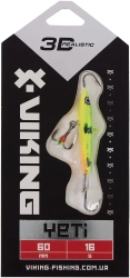 Балансир Viking Fishing Yeti Ice Jig 60mm 16.0g #5 Acid 