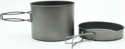 Котелок Toaks Titanium Pot with Pan 1,3L