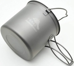 Котелок Toaks Titanium Pot with Bail Handle 1,3L