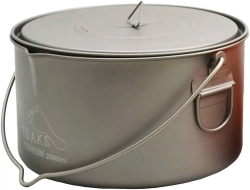 Котелок Toaks Titanium Pot with Bail Handle 2L