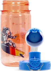 Бутылка Nalgene Kids On-The-Fly Lock-Top Astronaut Bottle 0,35L Orange