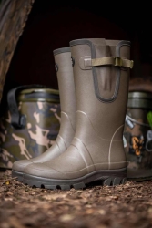 Сапоги неопреновые Fox Neoprene lined Camo/Khaki Rubber Boot Size 11 / 45 1 пара