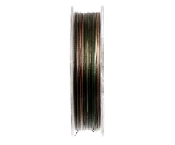 Шок-лідер Carp Pro Diamond Shock Braid PE X8 35lb 25м 0.23мм Camo Brown