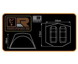 Намет FOX R-Series 2 Man XL Khaki 