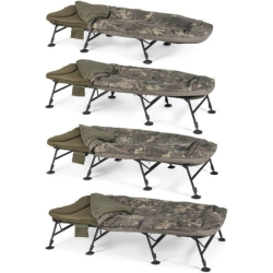 Кровать система Nash Indulgence HD40 Sleep System 8 Legs Camo Wide