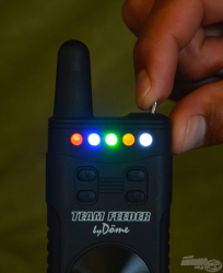 Набор сигнализаторов фидерных By Dome Team Feeder Radio Bite Alarm 2+1 Red / Blue набор 2+1