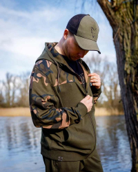 Толстовка Fox Lightweight Khaki / Camo Split Zip Hoody XXL 1шт
