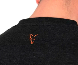 Футболка Fox Collection T-Shirt Black &amp; Orange XXXL