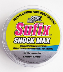 Монолидер конусный Sufix Tapered Line 0,23mm-0,57mm 5x15m