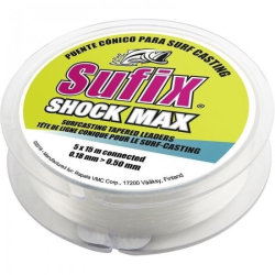 Монолидер конусный Sufix Tapered Line 0,23mm-0,57mm 5x15m