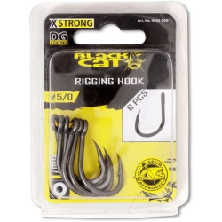 Крючки Black Cat Rigging Hook DG coating Size 4/0 6шт