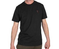 Футболка FOX Black Marl T-Shirt Black &amp; Orange S