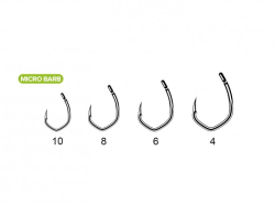 Крючки Carp Spirit V-Curve Size 10 10шт