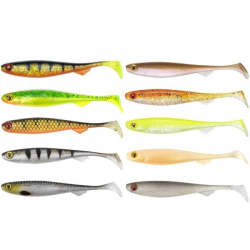 Силиконовая приманка Rage Slick Shad Silver Halo 7cm 1шт