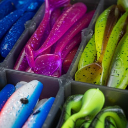 Силиконовая приманка Rage Zander Pro Shad Silver Halo 7.5cm 1шт