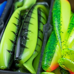 Силиконовая приманка Rage Zander Pro Shad Silver Halo 7.5cm 1шт